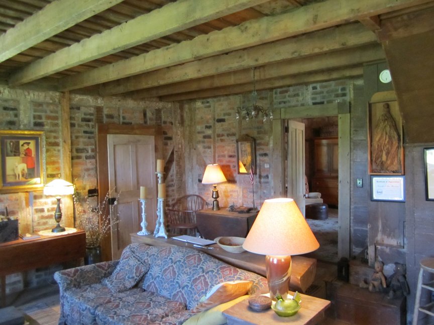Inside the McAnally Plantation House