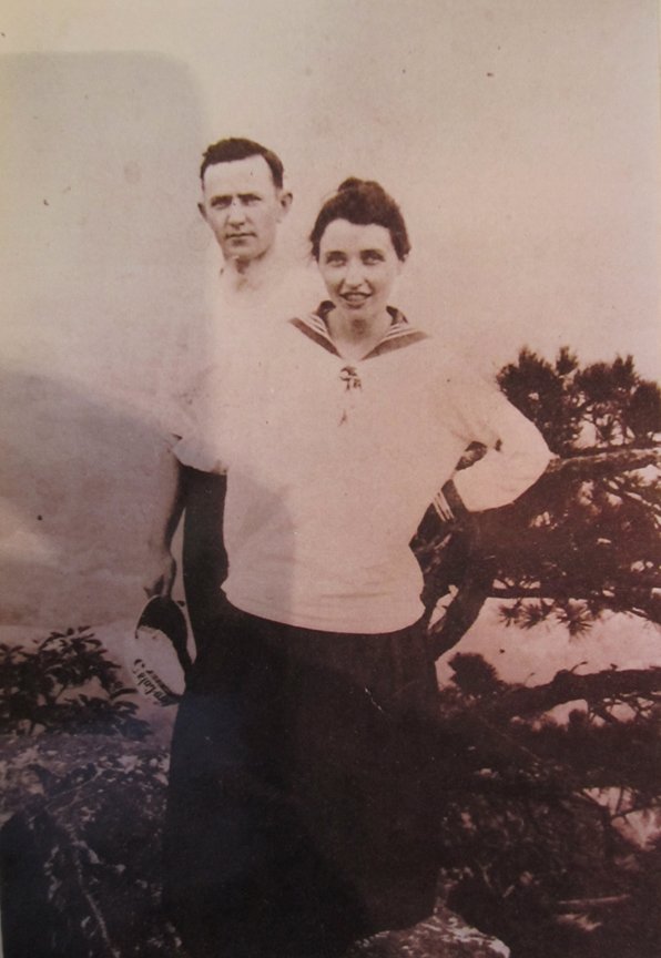 William Henry Martin & wife Estelle Jennie Sledge Martin.