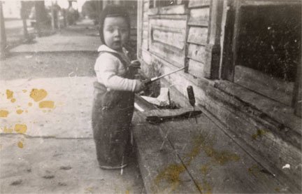 John William Martin as a baby. 